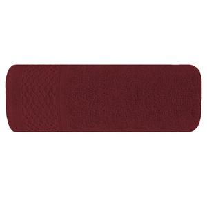 50 x 90 Bath Towel Cotton Solano Maroon