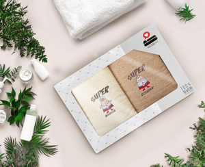 Set of Towels 2 pcs. 70x140 Luba 34