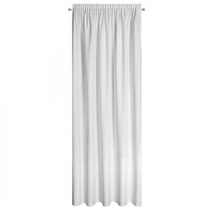 Curtain 140 x 270 Decorative Velvet Melanie White