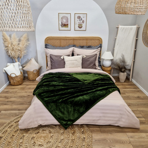 Blanket 200 x 220 Acrylic Uniform Warm Yasemin 10