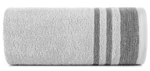 Towel 50 x 90 Bath Frotte Mery 04 Silver