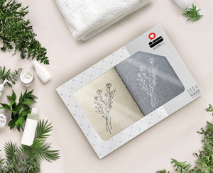 Set of Towels 2pcs. 50x100 Luba 02