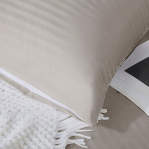 Pillowcase 50 x 70 Cotton Adamash Taupe