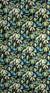 Curtain 140 x 250 Decorative Loni Black+Gold