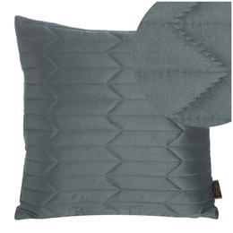 Velvet pillowcase Sofia/1 45 x 45 Dark Mint