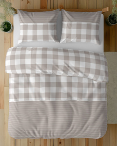 Bedding 140 x 200 2pcs Asti Satin Cotton 5083A