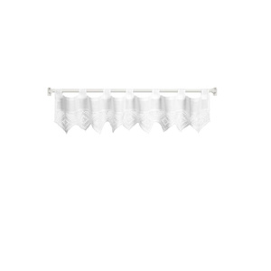Decorative curtain Isaac on suspenders 30 x 150 White