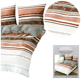 Bedding 200 x 220 3pc Satin Melita 286