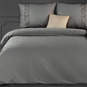 Cotton Bedding Set 200 x 220 Lana1 Steel
