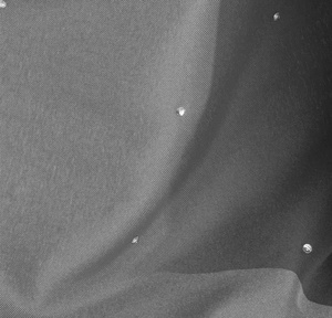 Curtain 140 x 250 Decorative Crystal Przel Graphite