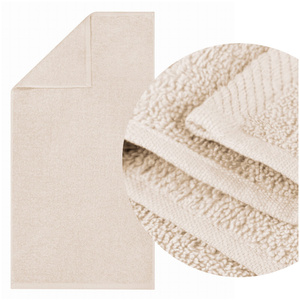 Towel 50 x 100 Cotton Bari 500g/m2 Beige