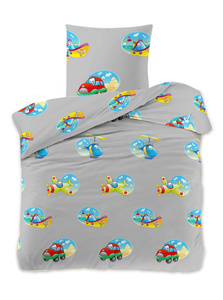 Bedding 140 x 200 2 pcs Satin Maria 2516