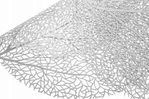 Pad fi 38 Decorative Round Leaf Silver