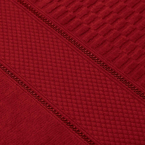 Towel 100 x 150 Peru Cotton 500g/m2 Velour Red