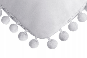 45 x 45 Decorative Pillowcase Fluffy Gray