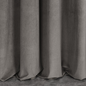 Curtain 140 x 300 Decorative Velvet Milo Gray