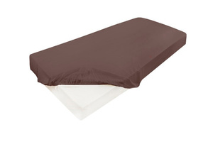 140 x 200 Satin sheet with elastic Gold 18