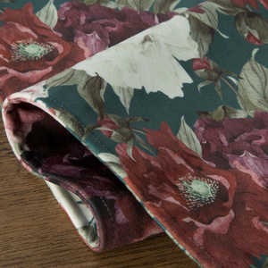 Runner 35 x 180 Decorative Velvet2 Green+Bordo