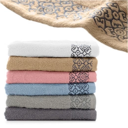 Set of Towels 70 x 140 6 pcs. Cotton Narcis 04