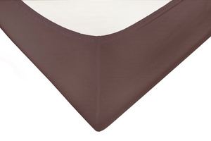 100 x 200 Satin sheet with elastic Gold 18