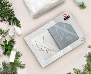 Set of Towels 2pcs. 50x100 Luba 23