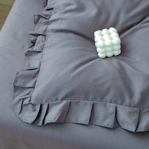 Bedding 140 x 200 2pc Cotton with Ruffles Lynda 04
