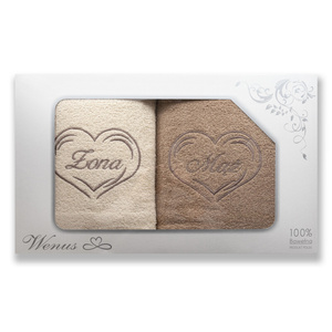 Towel Set 2pcs. 50x100 Carol 27