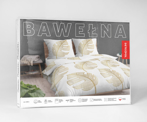 Bedding 220 x 200 3pc Vicenza Cotton pattern 4690A