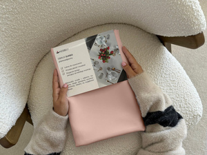 Tablecloth 120x260 Stain-Resistant Surbo Powder Pink