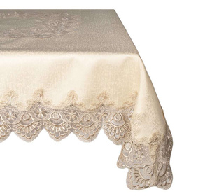 Tablecloth 140 x 260 Guipure pattern 088_Gold