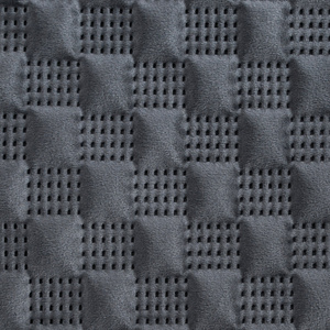 Cover 170 x 210 Quilted Velvet Sofia4 Graphite