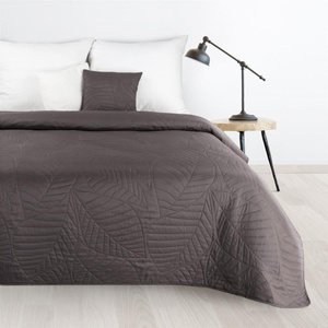 Bedspread 170 x 210 Quilted Decorative Boni6 Graphite