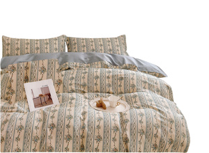 Bedding 160 x 200 3pc Satin Cotton No. A1708