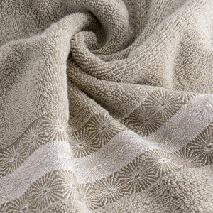 70 x 140 Bath Towel Cotton Malika 02 Beige