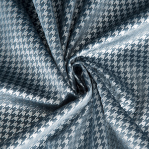 Velvet Darcy Curtain 140 x 250 Spillover Navy Blue