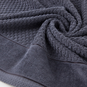 50 x 90 Bath Towel Cotton Frida 05 Graphite