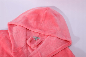 Microfiber Bathrobe with Hood 2XL/3XL Carlo Watermelon