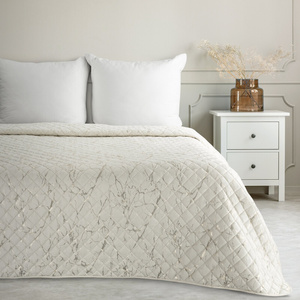Bedspread 170 x 210 Quilted Velour Blink4 B+Szam