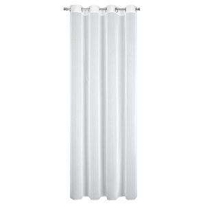 Decorative Curtain Kalia 140 x 260 Splits White
