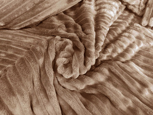 Bedspread 160 x 200 Double-sided Capri Brown / Cream