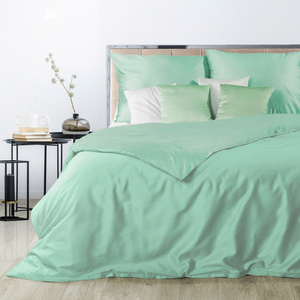 Bedding 160 x 200 3pc Satin Nova3 Mint