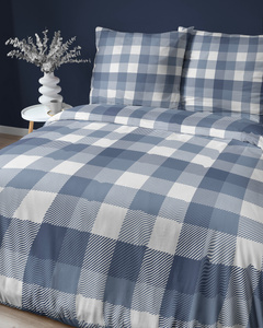 Bedding set 220 x 200 3pcs Asti Satin Cotton 4825_A