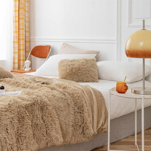 Blanket 150 x 200 Yeti Italian Furry Beige