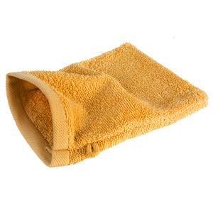 Glove 16 x 21 Towel Washcloth Smooth2 33 Mustard