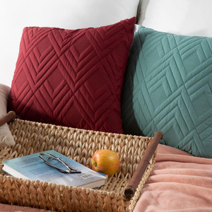 Design91 Alara/1 pillowcase 40 x 40 Dark green