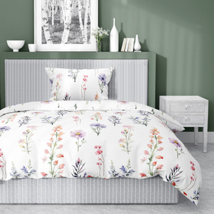 Bedding set 140 x 200 2 pcs Asti Satin Cotton 5091B