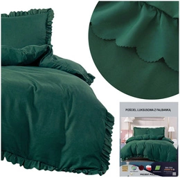 Bedding 160 x 200 3pc with valance Jowita 07