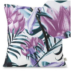 Decorative pillowcase 40 x 40 Malibu White+C.Green