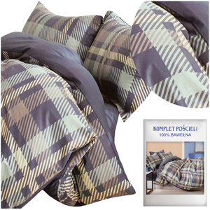 Bedding 200 x 220 3 pcs Cotton Satin no. A1811