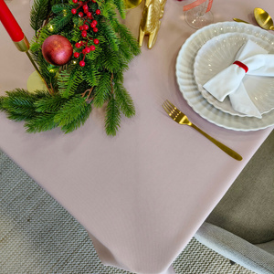 Tablecloth 120x220 Stain-Resistant Surbo Powder Pink